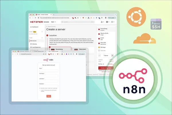 How to install N8N on your server for $5/mo